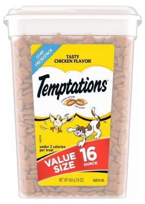 Temptations Classic Tasty Chicken Flavor Soft & Crunchy Cat Treats