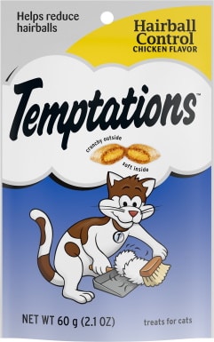 Temptations Hairball Control Chicken Flavor Cat Treats