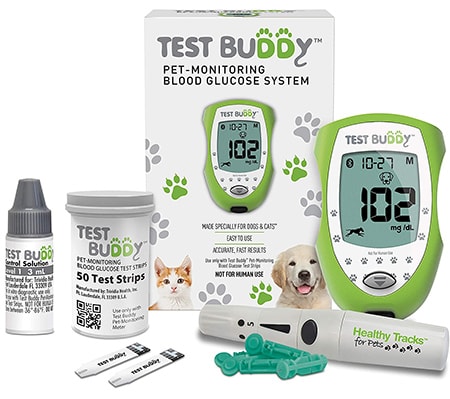 Test Buddy Pet Blood Glucose Meter Kit