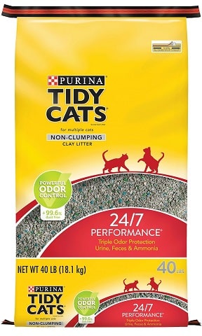 Tidy Cats 24-7 Performance Scented Non-Clumping Clay Cat Litter
