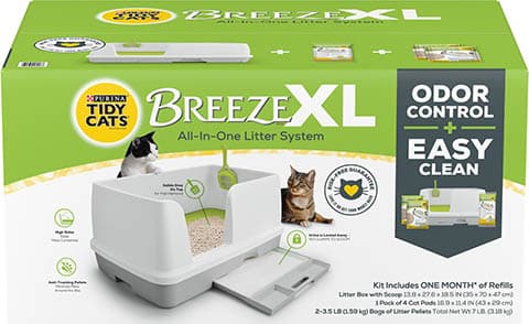 Tidy Cats Breeze XL All-In-One Cat Litter Box System