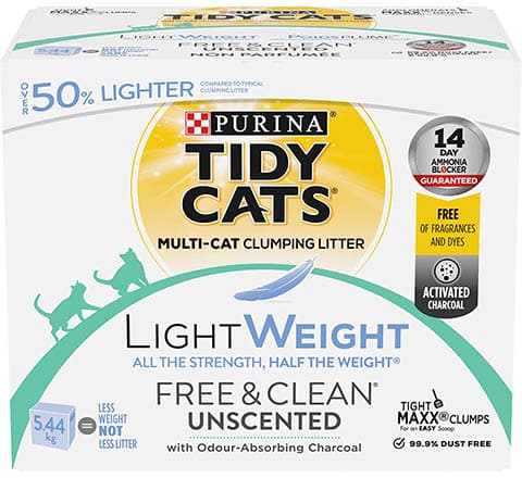Tidy Cats Free & Clean Lightweight Cat Litter