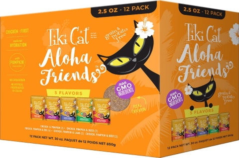 Tiki Cat Aloha Friends Chicken Variety Pack Grain-Free Wet Cat Food