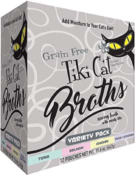 Tiki Cat Broths Variety Pack Wet Cat Food Topper