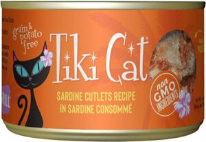 Tiki Cat Grill Grain-Free, Low-Carbohydrate Wet Food with Whole Seafood