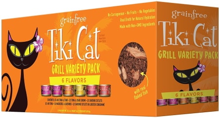 Tiki Cat Grill Grain-Free, Low-Carbohydrate Wet Food