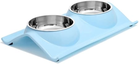 UPSKY Double Stainless Steel Pet Bowls