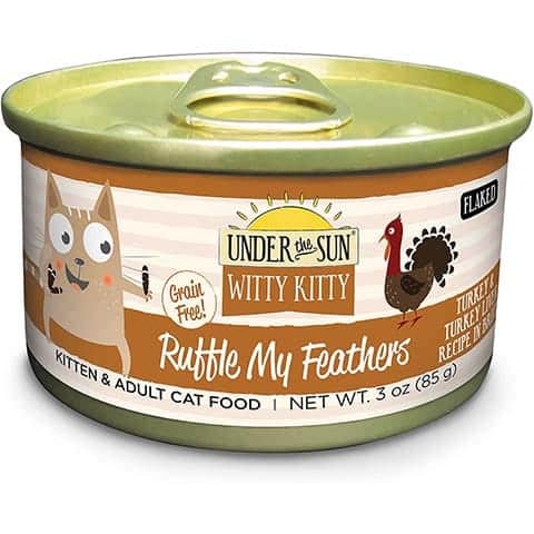 Under the Sun Witty Kitty- Ruffle My Feathers Grain Free Wet Cat Food
