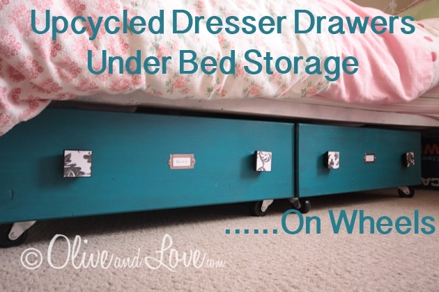 Upcycled Under-the-Bed Drawers by olive and love