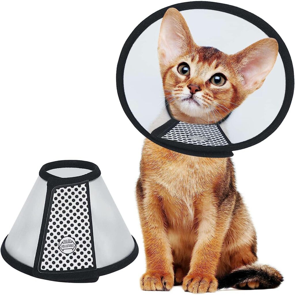 Vivifying Cat Cone Adjustable Recovery Pet Cone