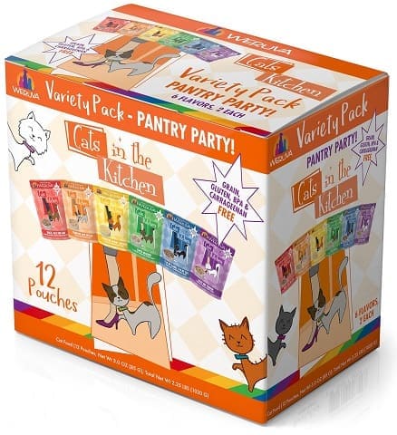 Weruva Cats in the Kitchen Variety Pack Grain-Free Cat Food Pouches