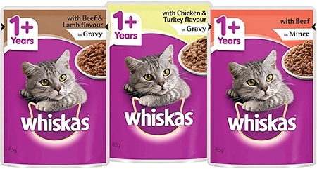 Whiskas Mixed Selection in Gravy Wet Cat Food