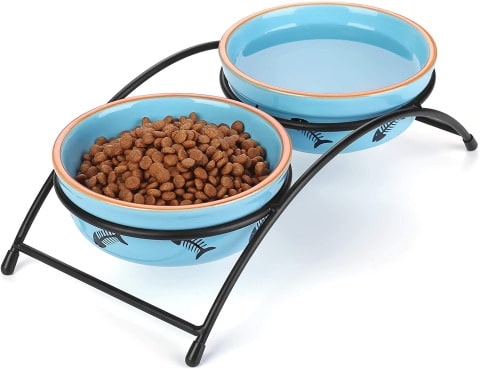 Y YHY Cat Food Dishes