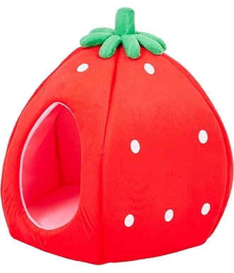 YML Strawberry Covered Cat Bed