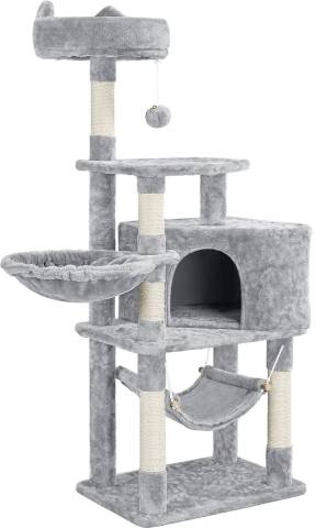 Yaheetech 3-Level Plush Cat Tree