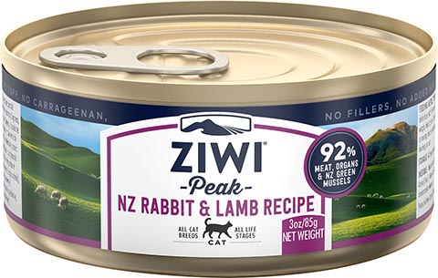 Ziwi Peak Rabbit & Lamb Recipe Canned Cat Food