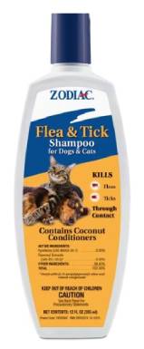 Zodiac Flea & Tick Shampoo for Dogs & Cats