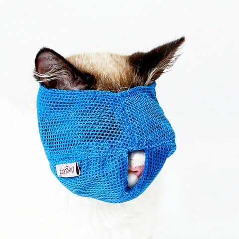 Zoopolr Breathable Mesh Cat Muzzle