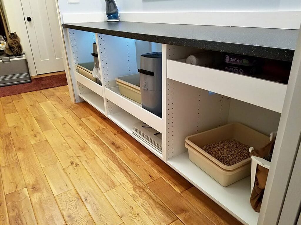 amazing hidden litter box