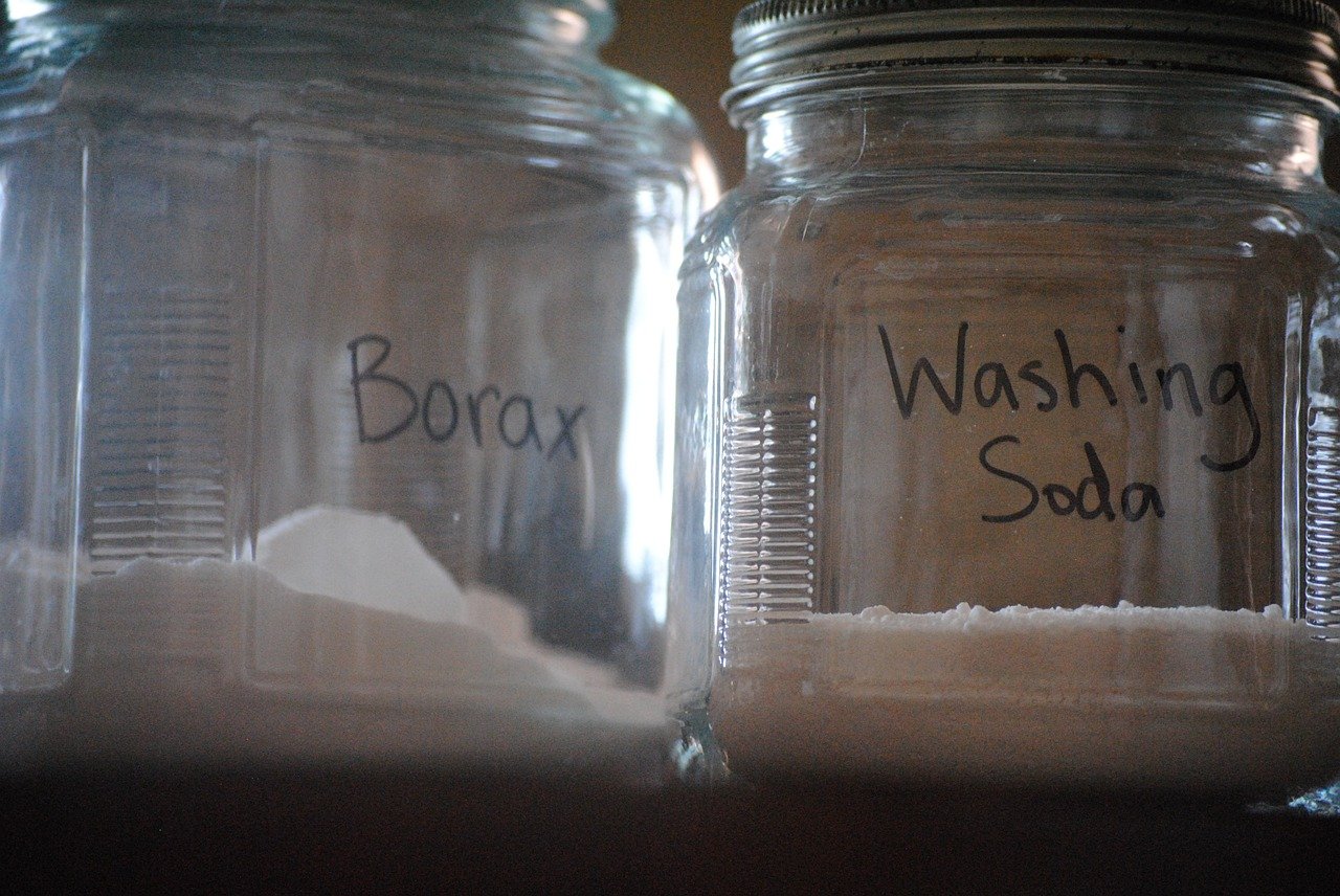 borax and washing soda