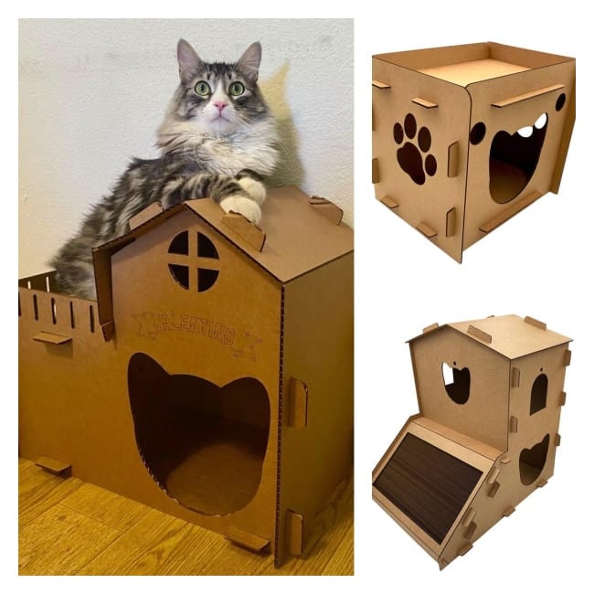 Cardboard Cat Homes A Castle Fit for a Princess (2024 Review) Catster