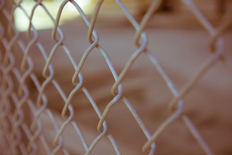 chain link fence