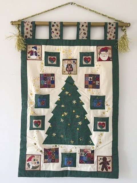 christmas tree wall