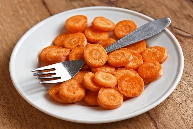 cooked carrot