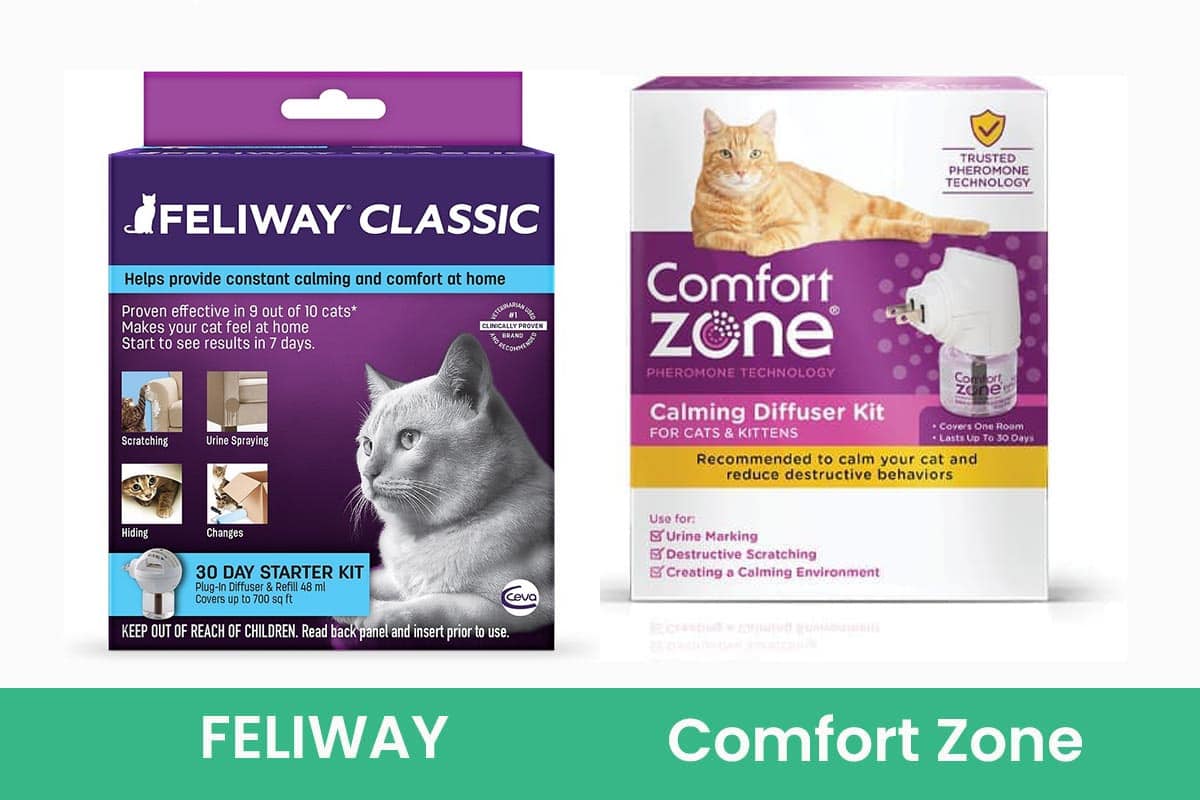 feliway vs comfort zone side by side 2