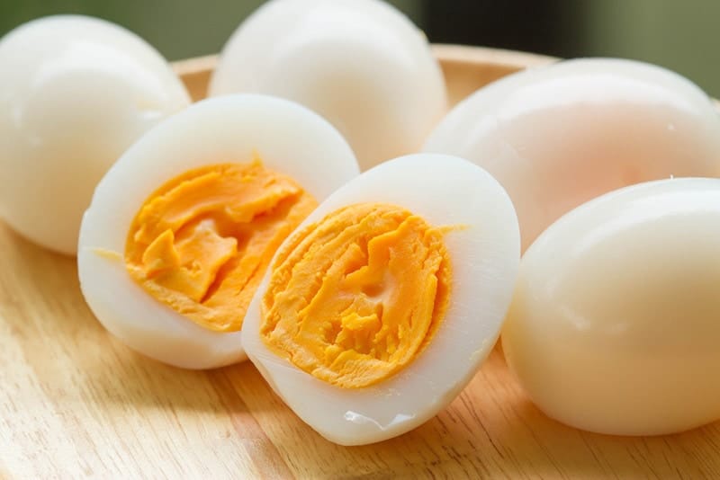 hard boiled eggs