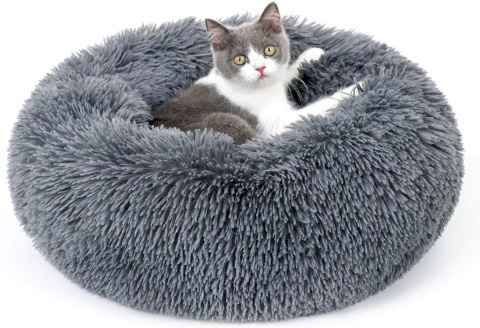 rabbitgoo Cat Bed for Indoor Cats