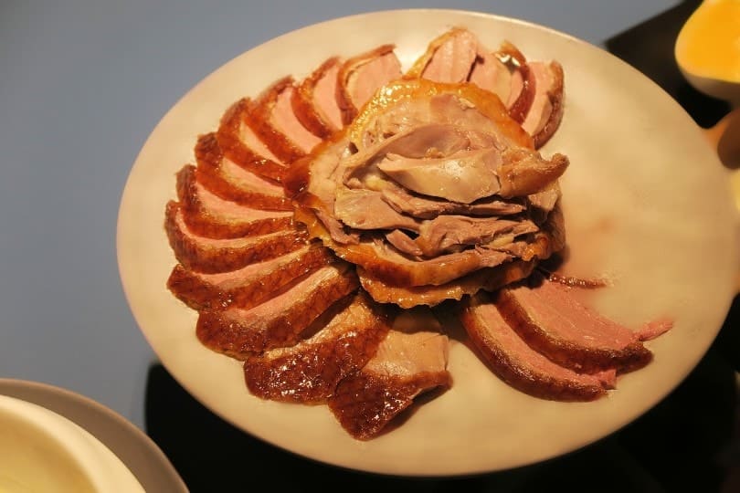 roasted duck meat