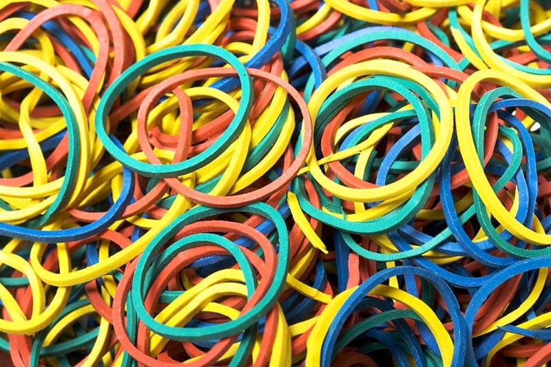 rubber bands