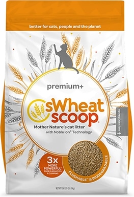 sWheat Scoop Clumping Wheat Cat Litter