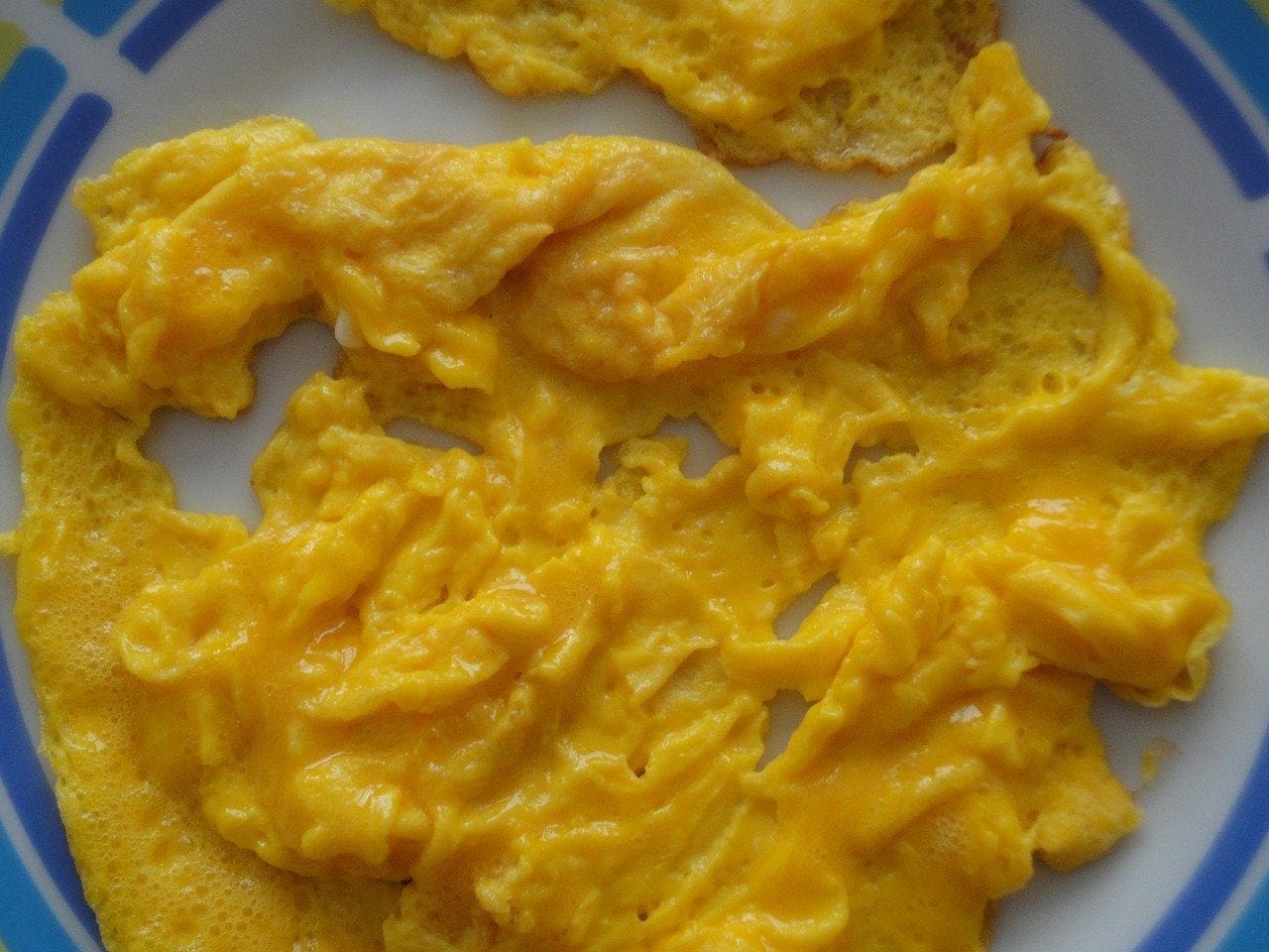 scrambled eggs