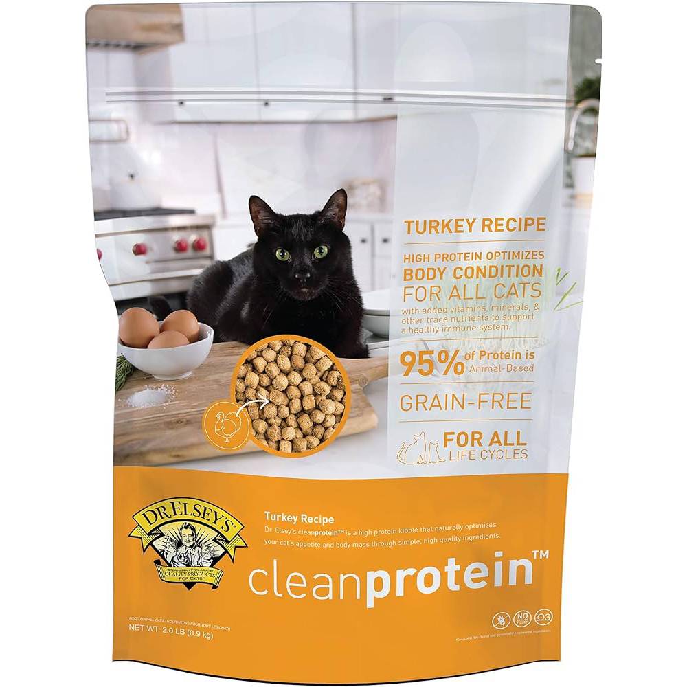 Dr. Elsey's Clean Protein Turkey Recipe Grain-Free Dry Cat Food