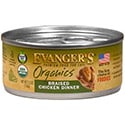 Evanger's Organics Braised Chicken Dinner Canned Cat Food