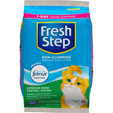 Fresh Step Premium Scented Non-Clumping Cat Litter