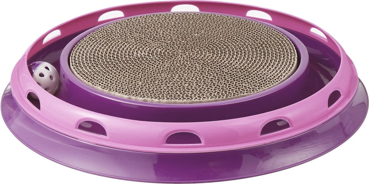 Frisco Scratch & Roll Scratcher Cat Toy With Catnip