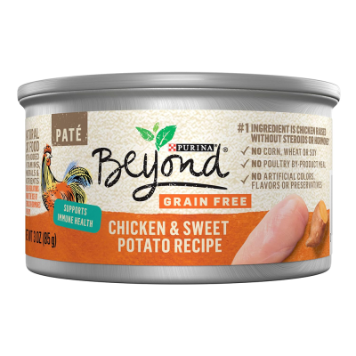 Purina Beyond High Protein Organic Chicken & Sweet Potato Recipe Pate