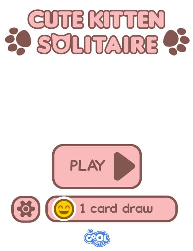 kitten solitaire game