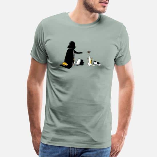 Darth Vadar Loves Cats by Spreadshirt