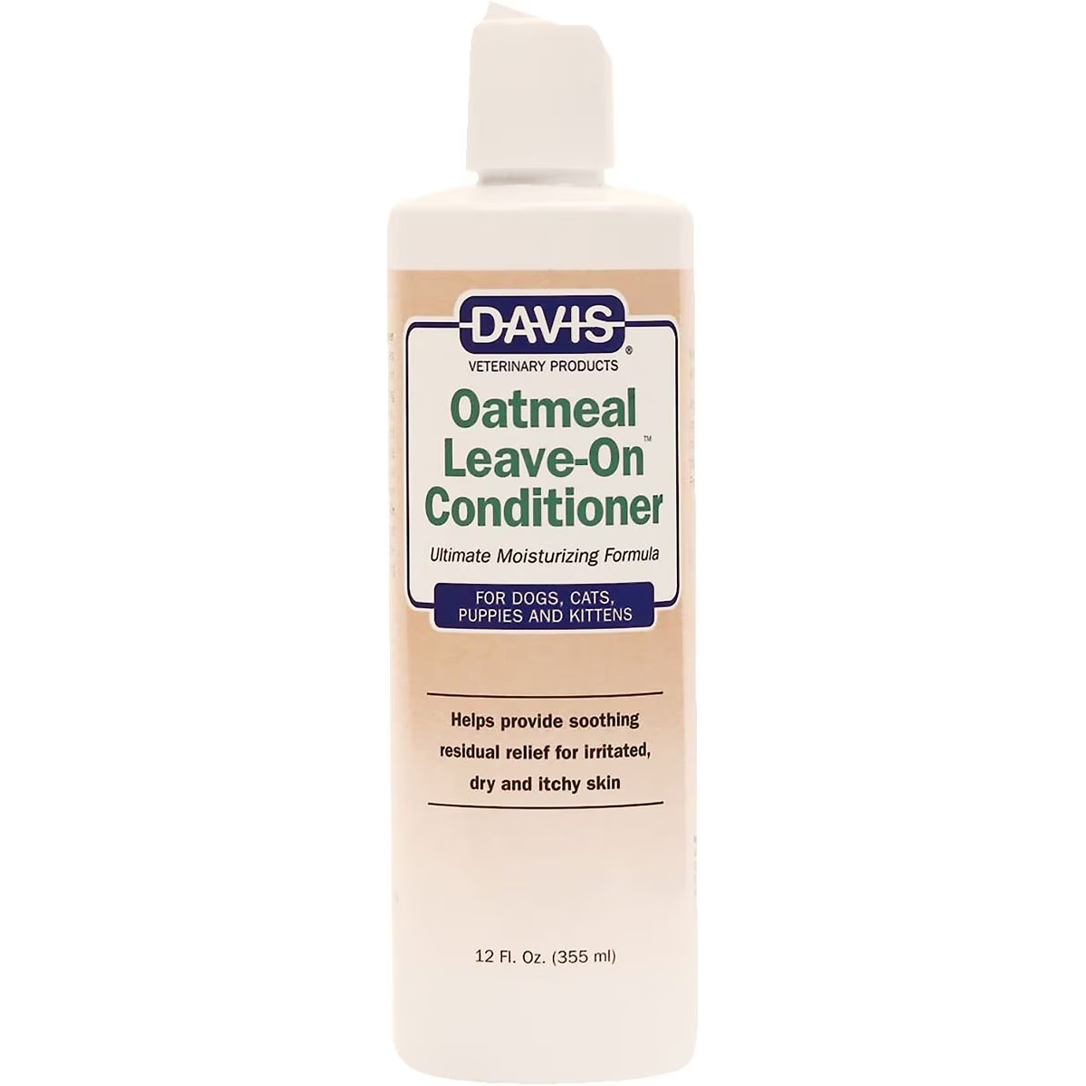 Davis Oatmeal Leave-On Cat Conditioner New