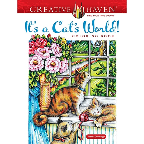 It’s a Cat’s World! Coloring Book