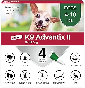 K9 Advantix II Small Dog Vet-Recommended Flea