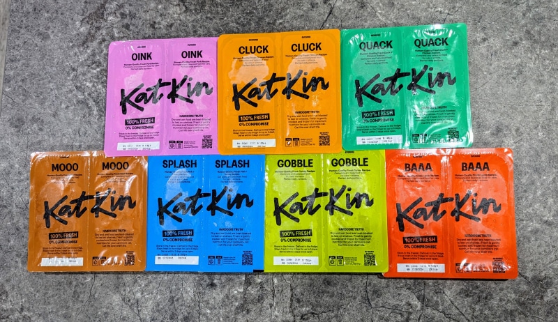 KatKin Fresh Cat Food - fresh cat food selections