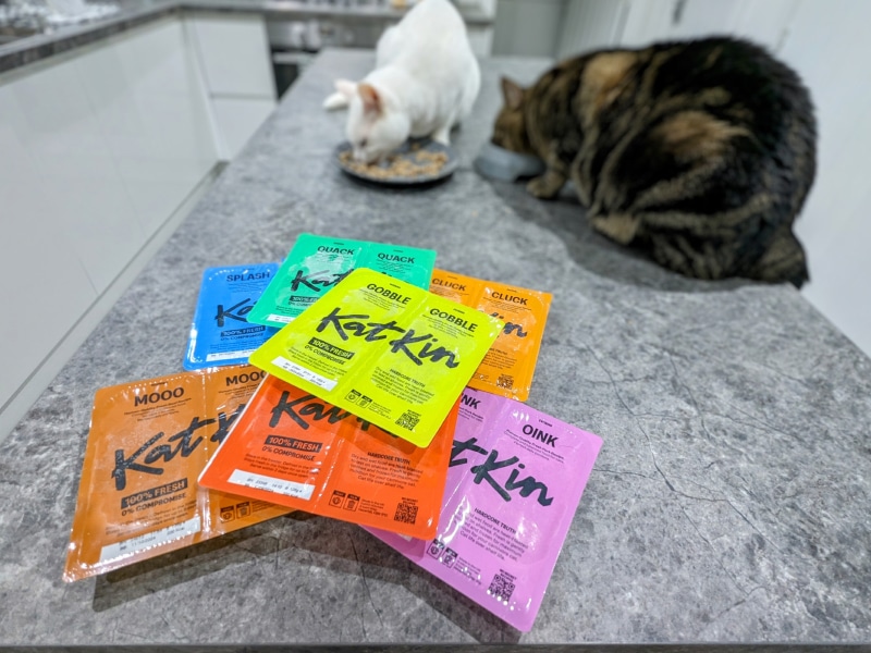 KatKin Fresh Cat Food - fresh food selections