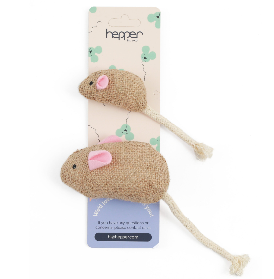 Mice toy set - Hessian