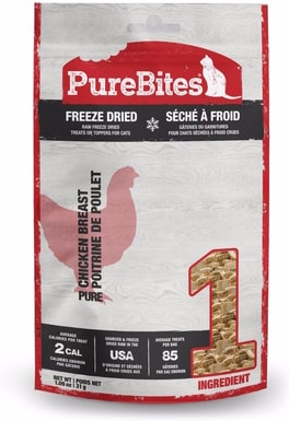 PureBites Chicken Breast Freeze-Dried Raw Cat Treats