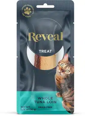 Reveal Natural Grain-Free Whole Tuna Loin Chewy Cat Treats